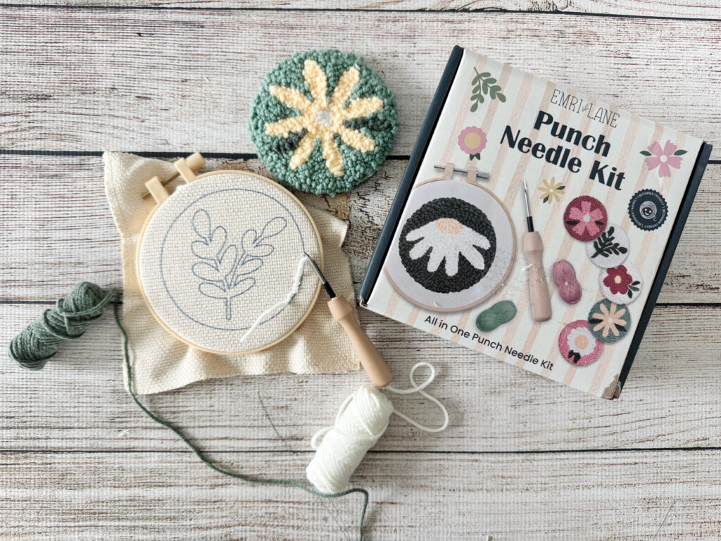 Emri Lane Beginner Friendly Punch Needle Kit Review How Hard Is It Actually to Make?