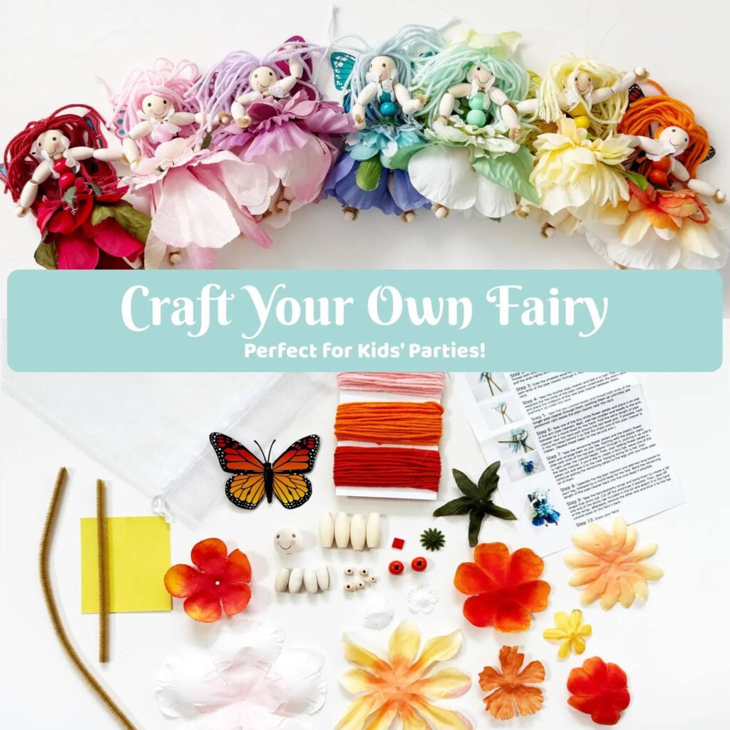 Colors to build your own fairy