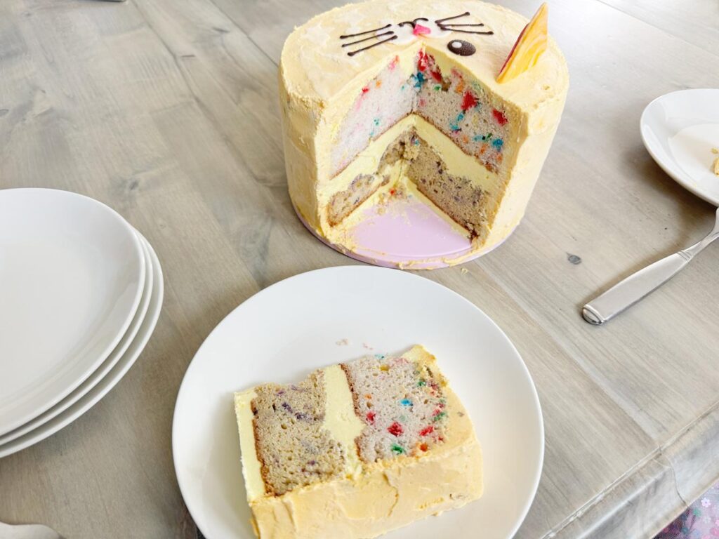 Finished Cake Layers with Frost Form Save