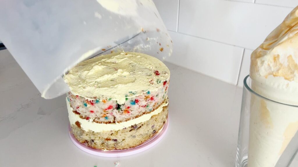 Frost Form Layers Before Frosting