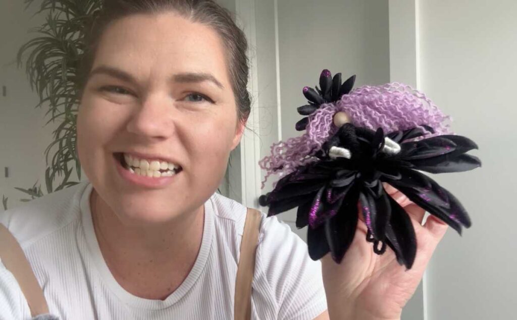Easy Dollar Tree Halloween Craft Make a Witch tutorial - First Attempt
